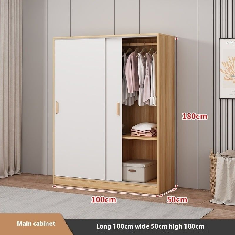 ห้องนอนบ้านห้องนอนประกอบง่ายประตูบานเลื่อนประหยัดขนาดเล็กสำหรับเด็ก