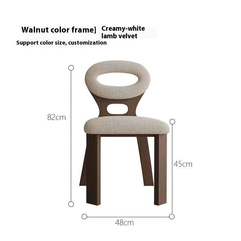 เก้าอี้นุ่มรองรับนอร์ดิกเก้าอี้ศิลปะประกอบประกอบ