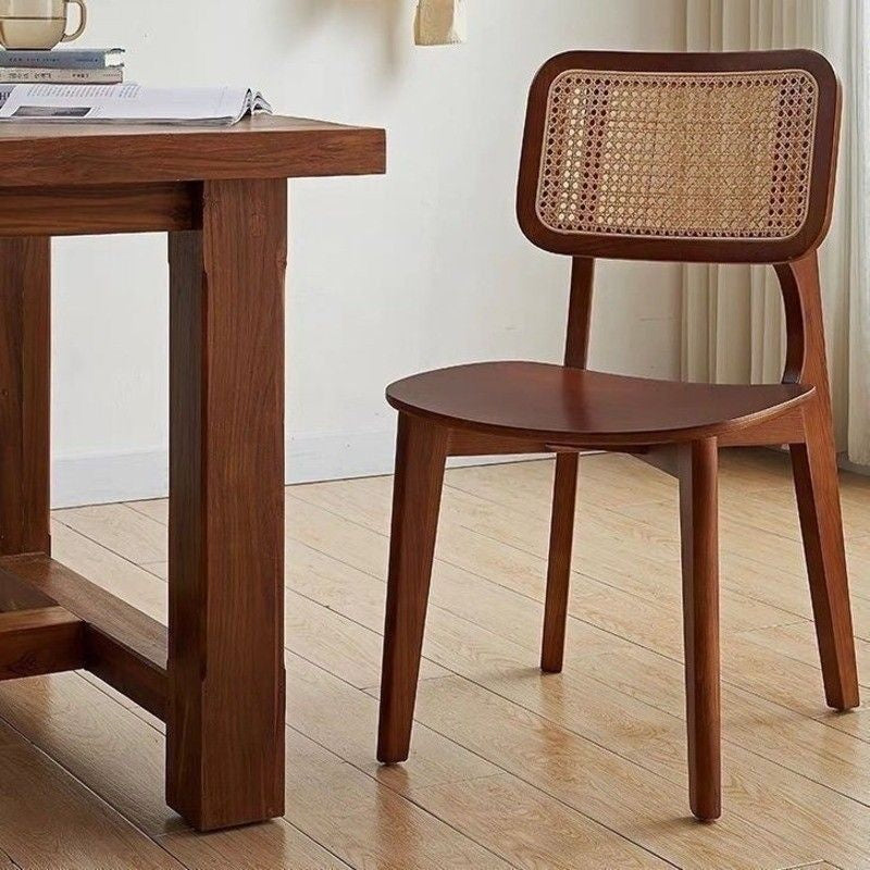 หวายถักเก้าอี้สำหรับโบราณ, เก้าอี้พนักสำรวจแบบเรียบง่ายและเก้าอี้รองรับในส่วนนี้