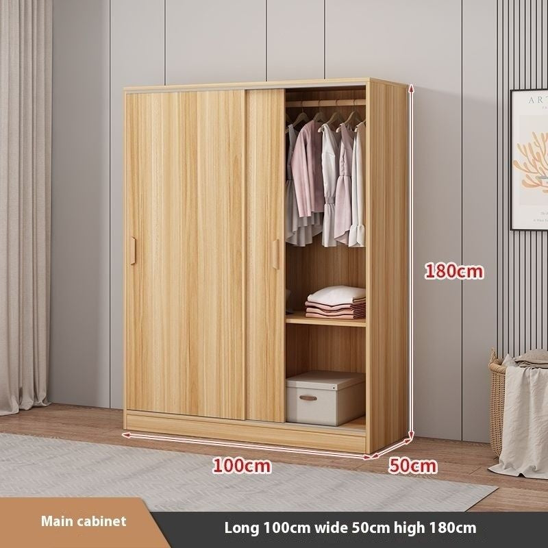 ห้องนอนบ้านห้องนอนประกอบง่ายประตูบานเลื่อนประหยัดขนาดเล็กสำหรับเด็ก