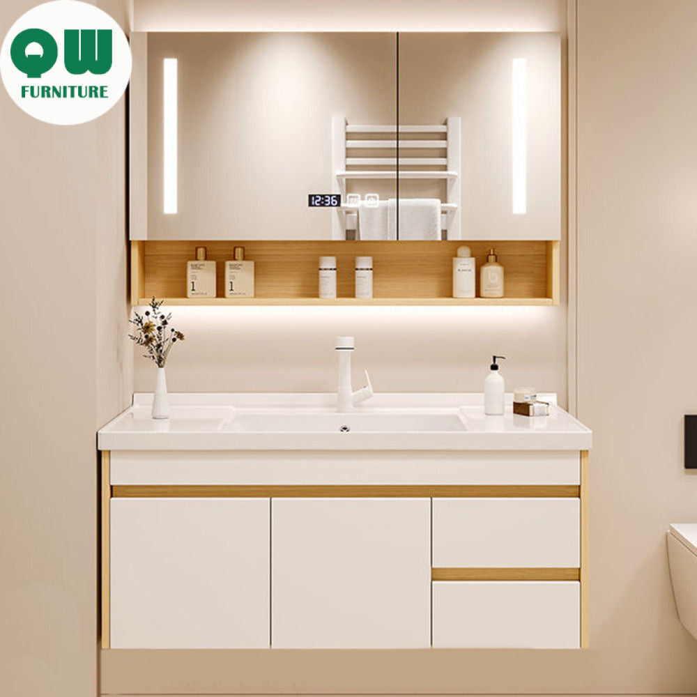 ห้องสุขาห้องน้ำภายในห้องน้ำห้องน้ำชุดห้องน้ำตู้กระจกอัจฉริยะ