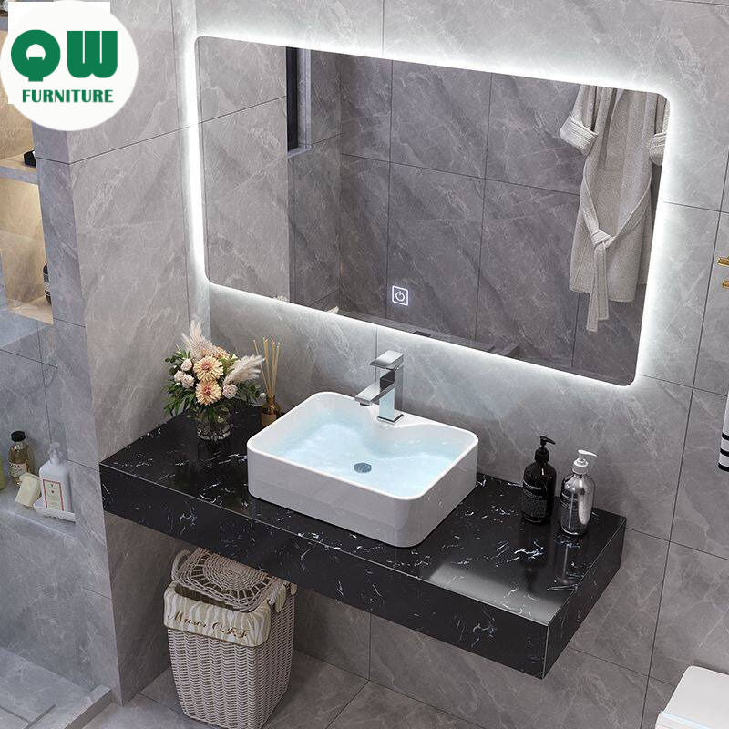 ห้องน้ำจากหินอ่อนและกระจกสมาร์ทห้องน้ำ