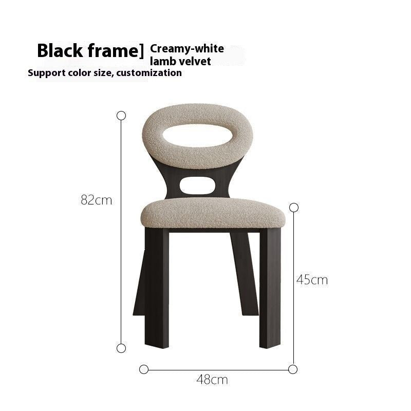 เก้าอี้นุ่มรองรับนอร์ดิกเก้าอี้ศิลปะประกอบประกอบ