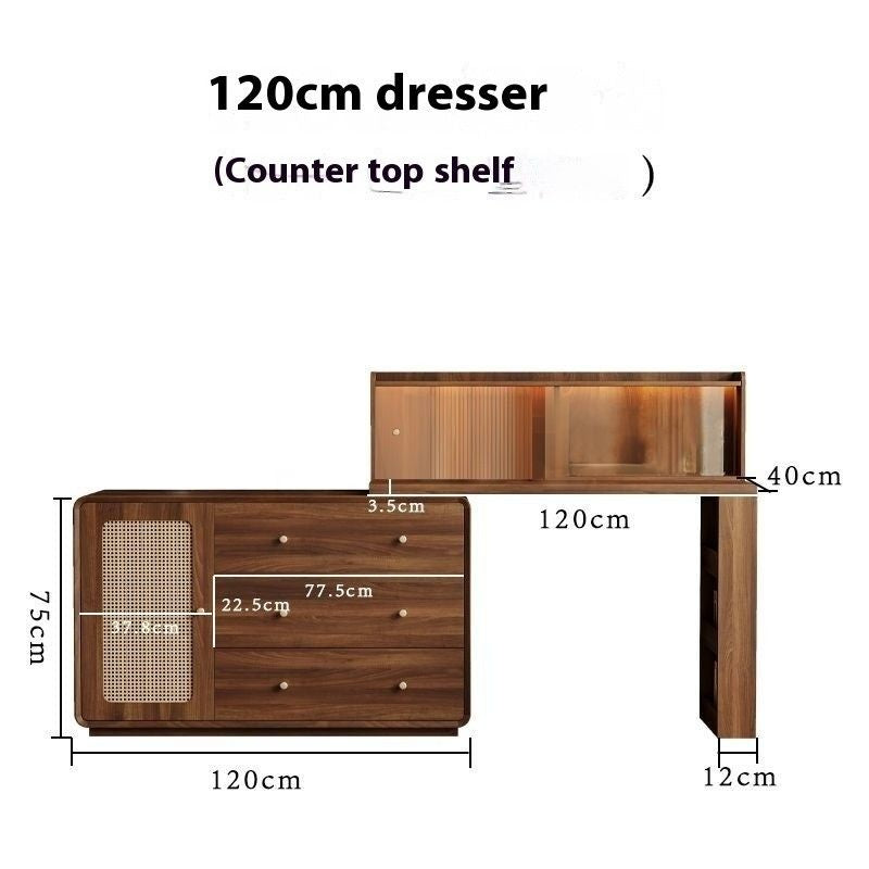 หวายทอกรอบเราสามารถทำโต๊ะเครื่องแป้งตู้หนึ่งโต๊ะเครื่องแป้งห้องนอนหลักมุมได้