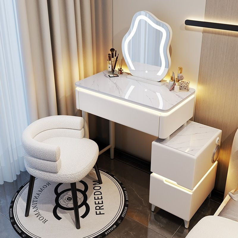 สมาร์ทห้องนอนเครื่องแป้งพร้อมกันครีมลมโต๊ะเครื่องแป้งห้องนอนขนาดเล็กห้องนอนใหญ่โต๊ะเครื่องแป้งพรีเมี่ยม