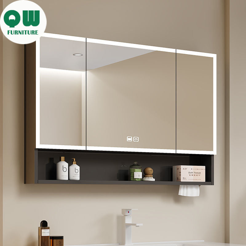 (aluminum)อลูมิเนียมอัลลอยด์สมาร์ทกระจกตู้ห้องน้ำกระจกสมาร์ท
