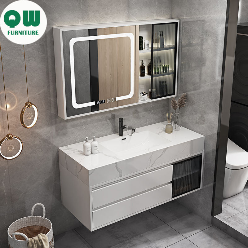 ห้องสมาร์ทตู้กระจกห้องน้ำในห้องน้ำชุดฮาร์ดแวร์