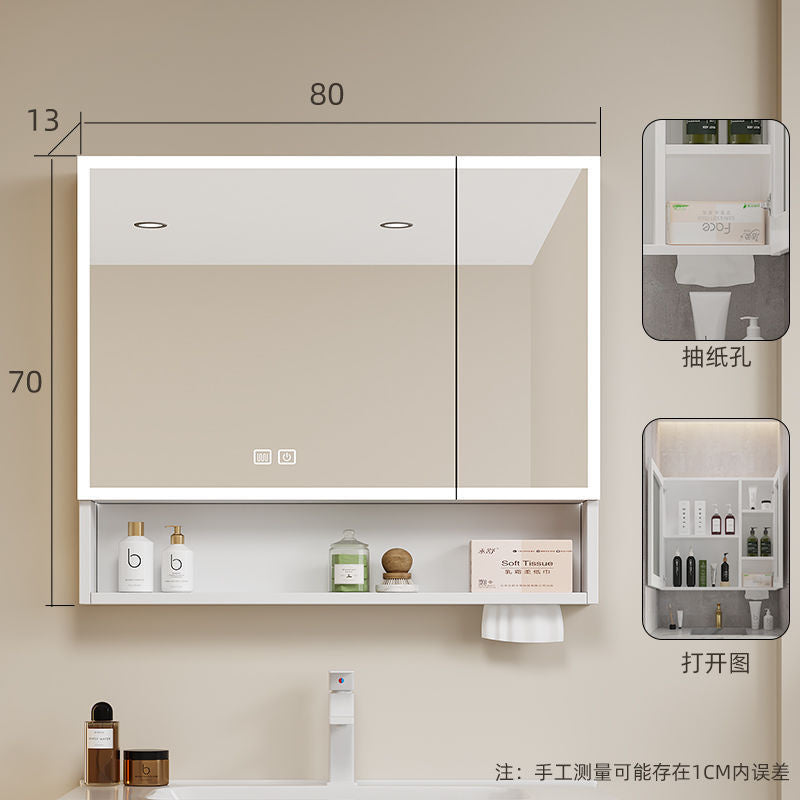 (aluminum)อลูมิเนียมอัลลอยด์สมาร์ทกระจกตู้ห้องน้ำกระจกสมาร์ท
