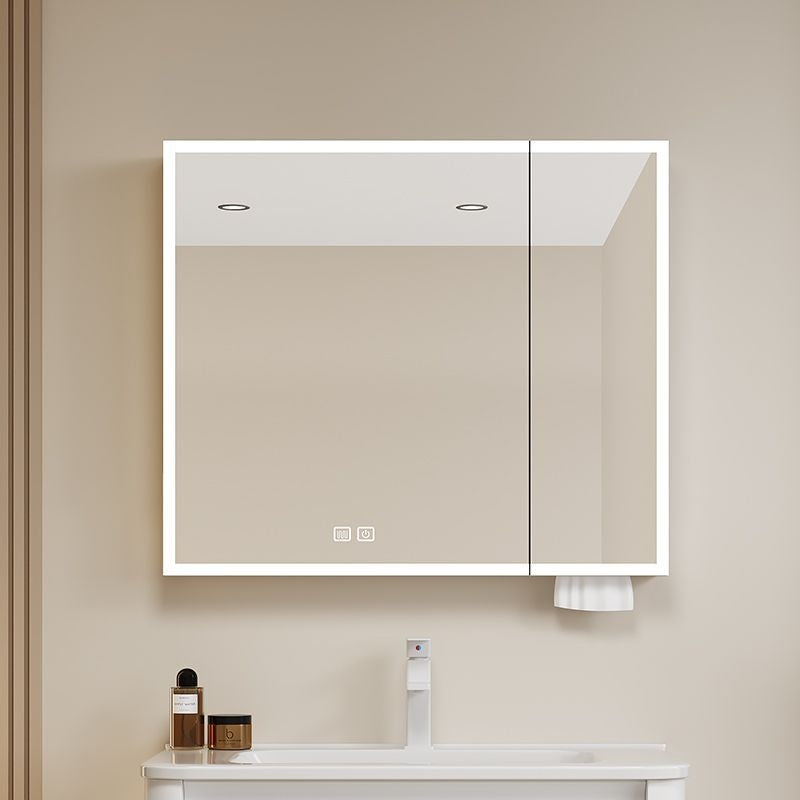 (aluminum)อลูมิเนียมอัลลอยด์สมาร์ทกระจกตู้ห้องน้ำกระจกสมาร์ท
