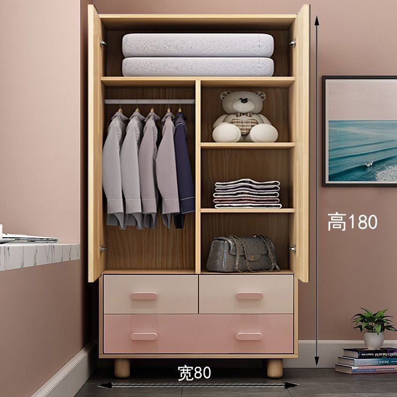 Custom Dwarf Bedroom Storage Cabinet, Small Wardrobe, Hanging Children's Wardrobe