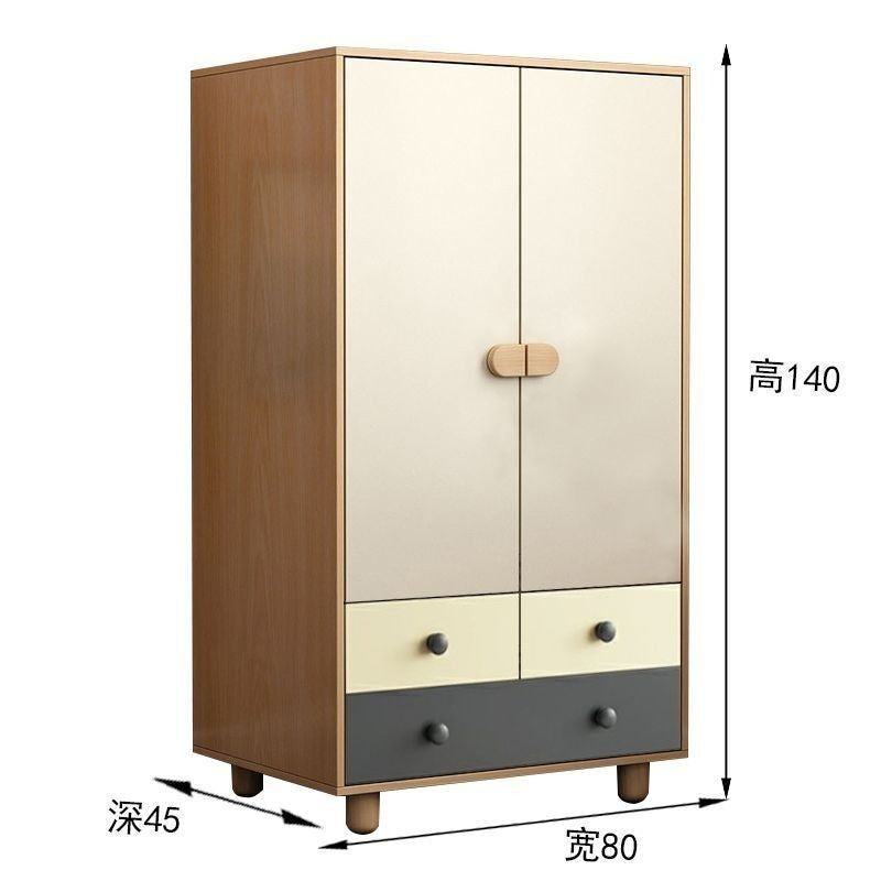 Custom Dwarf Bedroom Storage Cabinet, Small Wardrobe, Hanging Children's Wardrobe