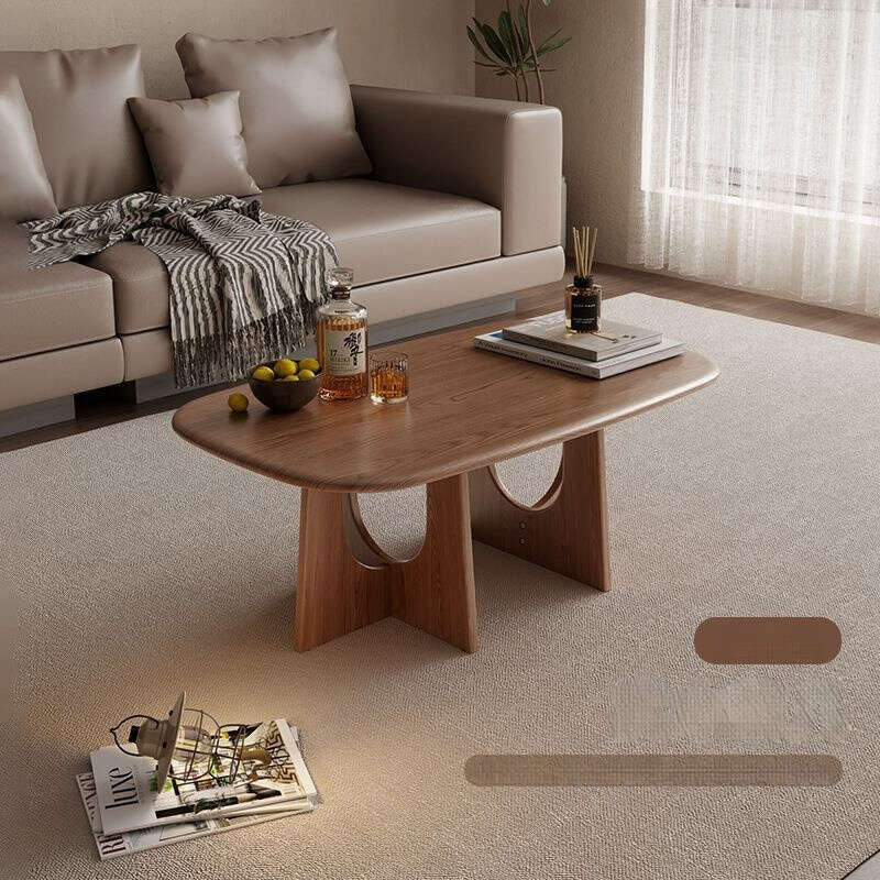 Solid wood living room home coffee table, Japanese style, modern small table