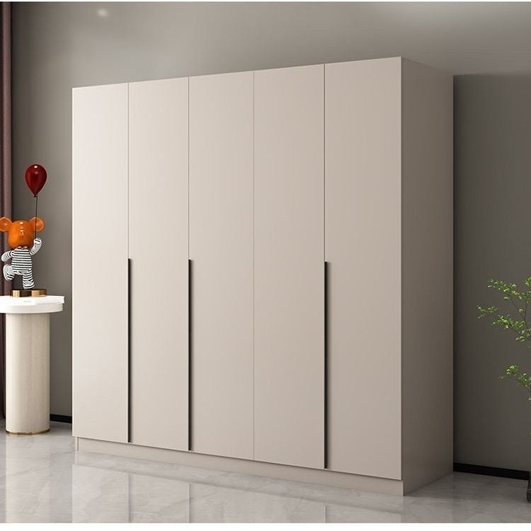 Italian Style Home Bedroom Wardrobe Cream Wind Simple Main Small Elegant Storage Cabinet Light