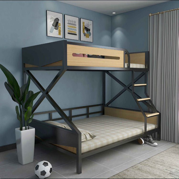Upper double twin upper and lower maid steel frame bed, room