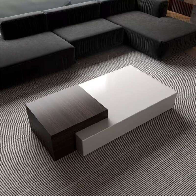 Multi-functional Adjustable Stone Coffee Table for Living Room Simple modern home use. Elegant and classy tea table.