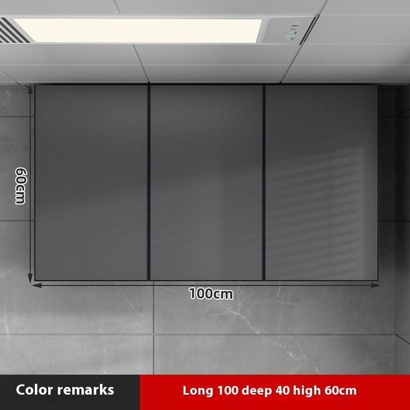 QW- Aluminum Alloy Kitchen Hanging Storage Waterproof Cabinet