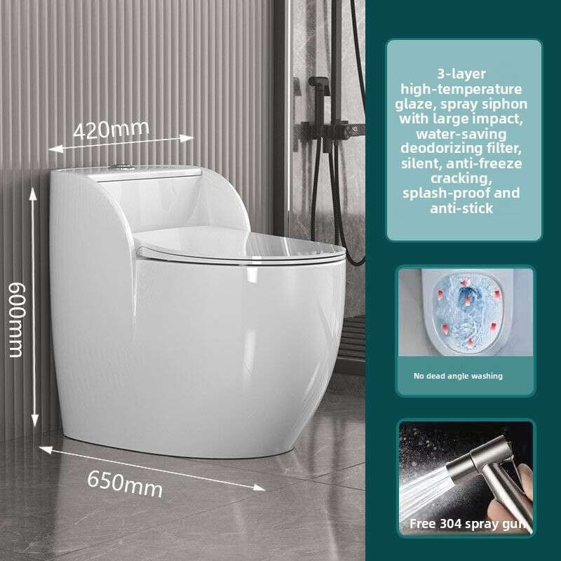 QW- Ceramic Toilet Bowl in the Bathroom