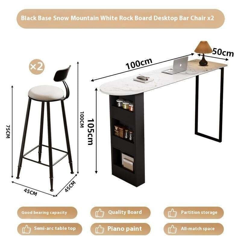 Bar Stone Board Home Ancient Chinese Style Living Room Partition Wall Dining Table Island Simple