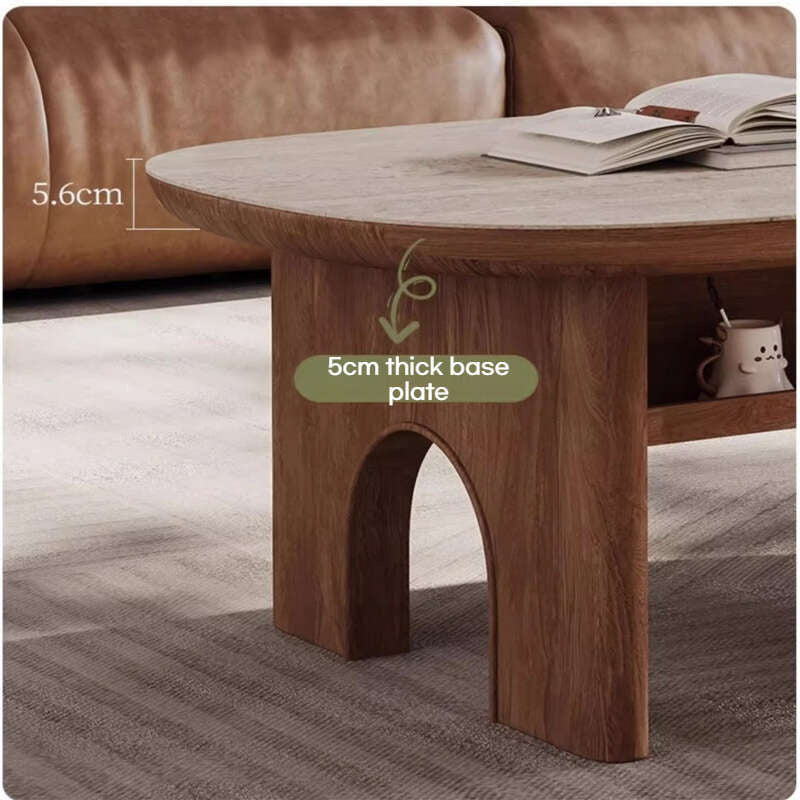 Stone Board Living Room Home Modern Simple Coffee Table