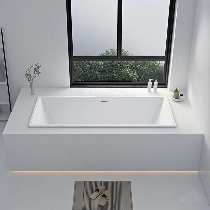 QW- EmbeddedEmbedded Embedded acrylic bathtub Bathtub for home use