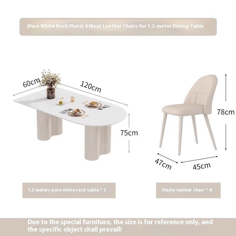 โต๊ะเก้าอี้ Island Table Slate ส่วนใหญ่จะดูหรูหราสไตล์ฝรั่งเศสครีมในส่วนของโต๊ะเก้าอี้รวมร้านอาหารหน้าแรก