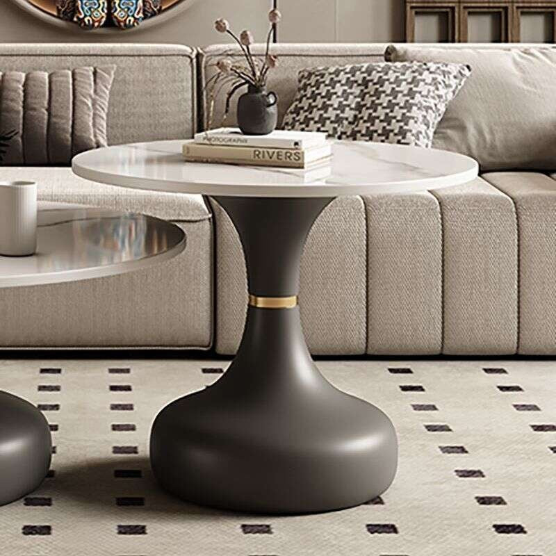 Slate set for home living room Small coffee sofa side table, small round table