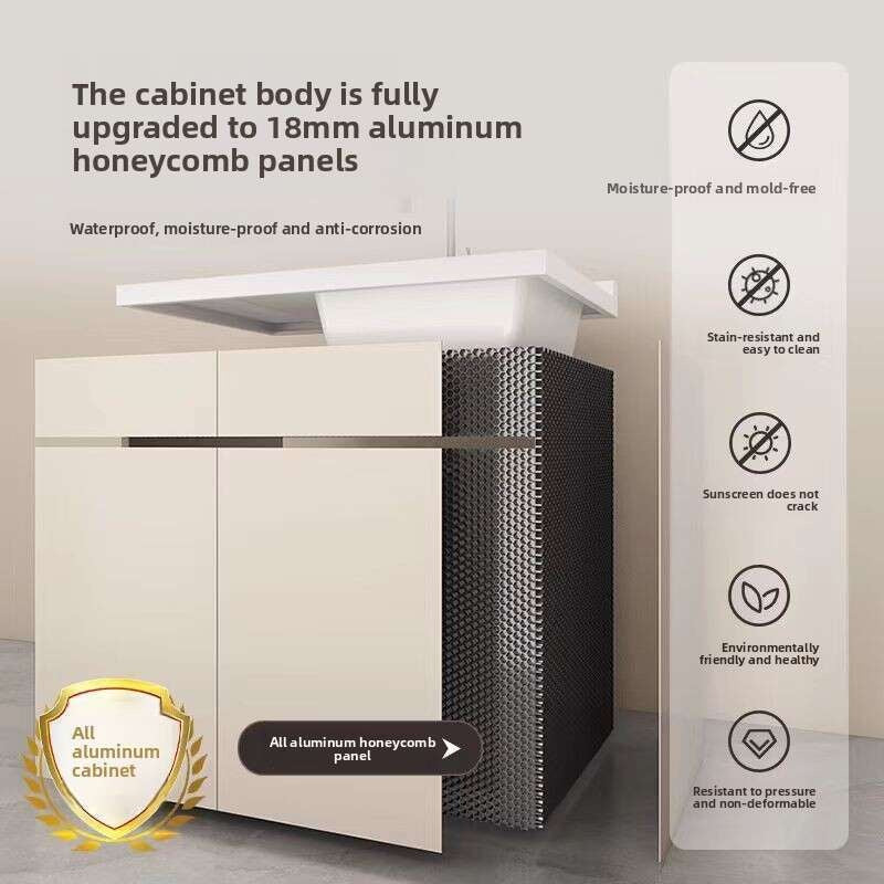 QW- Aluminum Balcony Bedroom Storage Cabinet