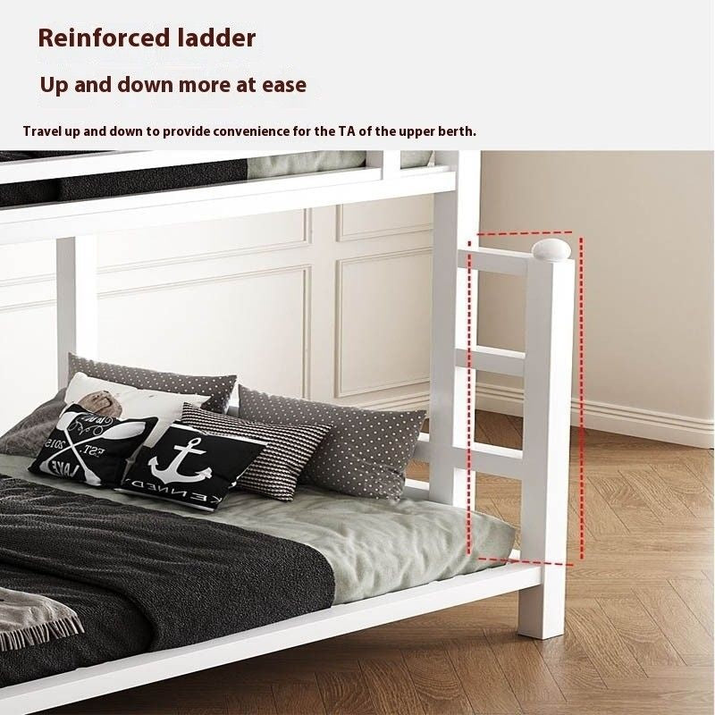 Bunk shelf, frame, upper and lower high-low bed, steel frame bed