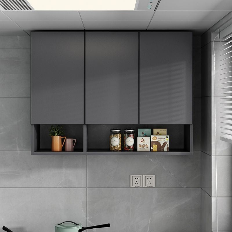 QW- Aluminum Alloy Kitchen Hanging Storage Waterproof Cabinet