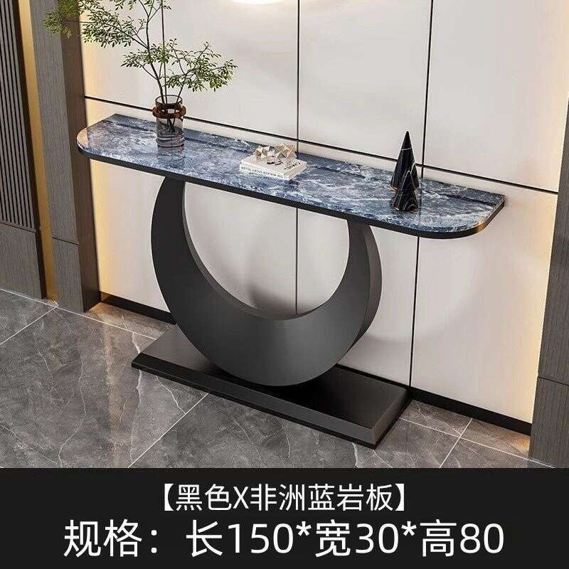 Living bar end stone table, entrance cabinet, simple, modern, light luxury, living room wall table