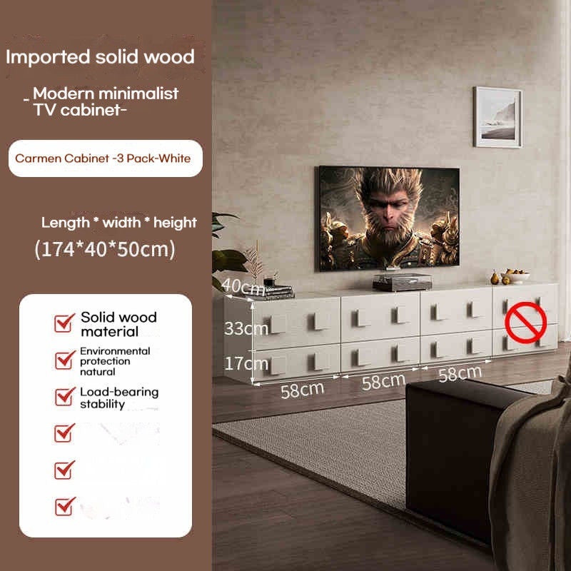 Ministry Free Combination Living Room Storage Bedside TV Cabinet Premium Multifunctional