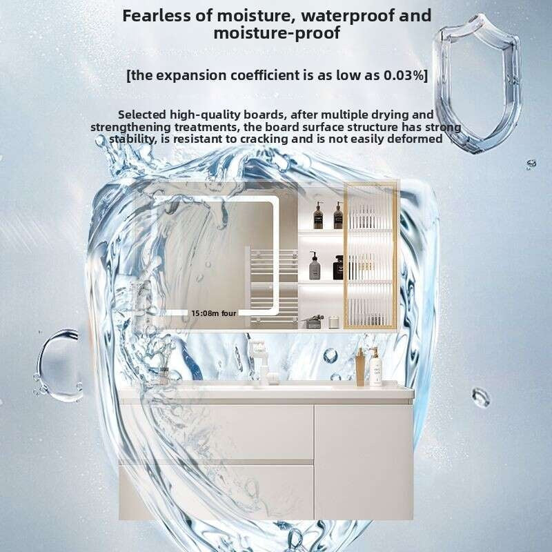 QW- Dressing Table Set Smart Mirror Cabinet in Bathroom, Width 40 cm.