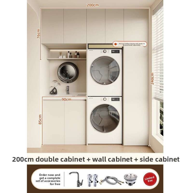 QW- Aluminum Balcony Bedroom Storage Cabinet