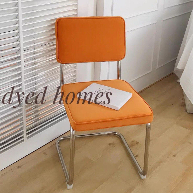 เก้าอี้วินเทจ เก้าอี้พักผ่อนผ้าภายในเดี่ยว เก้าอี้กลับบ้าน เหล็ก เก้าอี้จัดเลี้ยง 