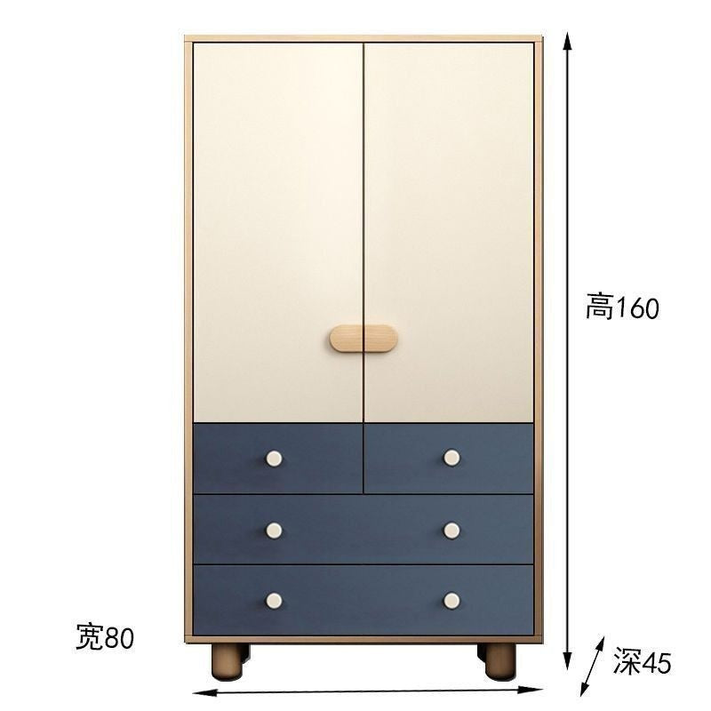 Custom Dwarf Bedroom Storage Cabinet, Small Wardrobe, Hanging Children's Wardrobe