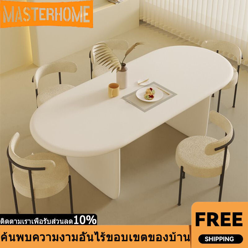 โต๊ะจัดสไตล์ฝรั่งเศสครีมโต๊ะตรวจสอบหินชนวนและเก้าอี้รวมกันอพาร์ทเมนท์ขนาดเล็กโต๊ะรับประทานอาหาร... 