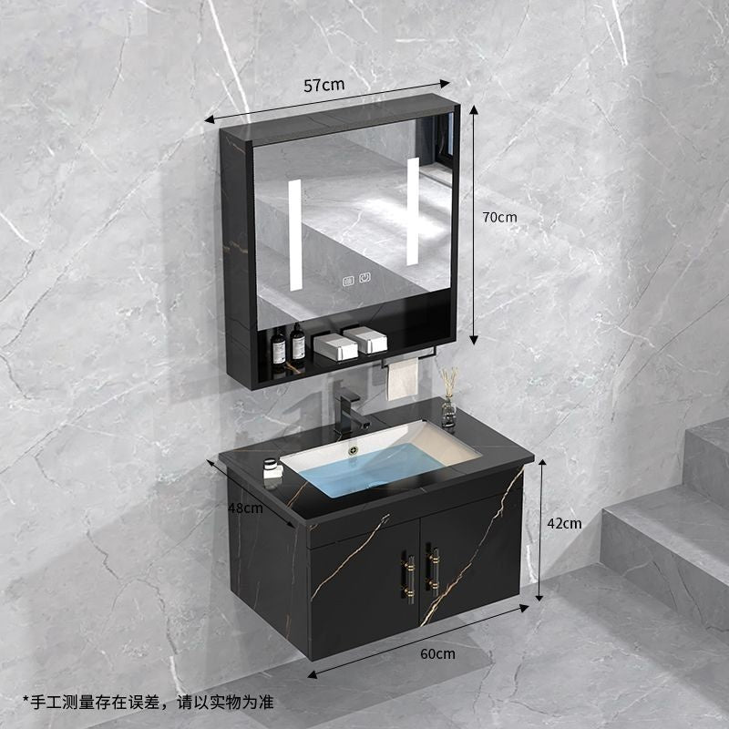 QW- Spot product/Bangkok DeliveryBathroom storage cabinet Smart mirror in the bathroom