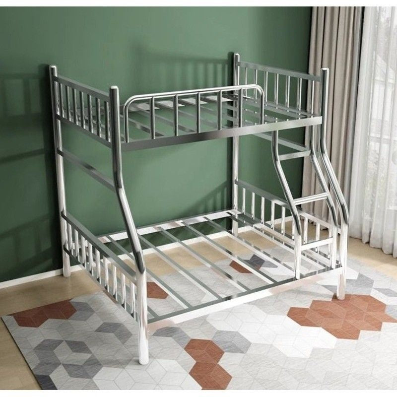Bunk 304 thick stainless steel does not rust, high-low template bunk bed