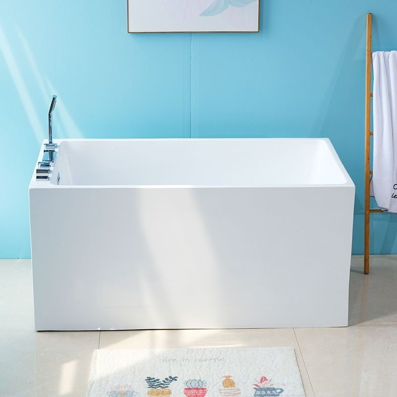 QW- Bathtub, small acrylic thick bathtub, bathroom accessories