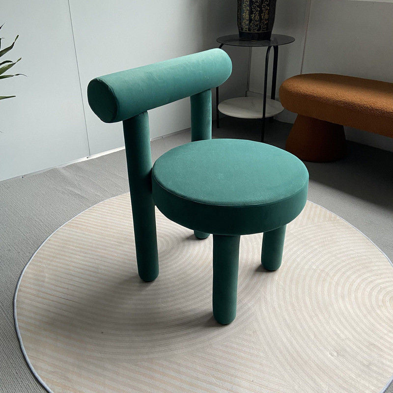 ออกแบบรูปลักษณ์ความกว้างและความหนาขึ้นออกแบบมินิมอลบ้านห้องนอนด้านหลังเก้าอี้สตูลสไตล์เพื่อรองรับเก้าอี้สีแดงแต่งหน้า 