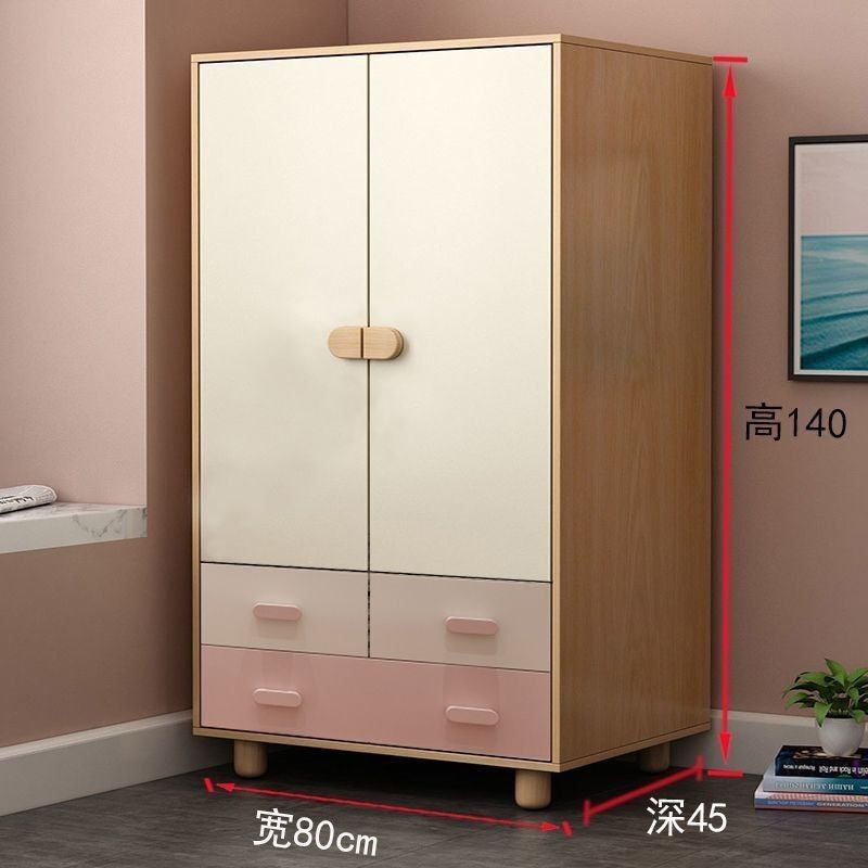 Custom Dwarf Bedroom Storage Cabinet, Small Wardrobe, Hanging Children's Wardrobe