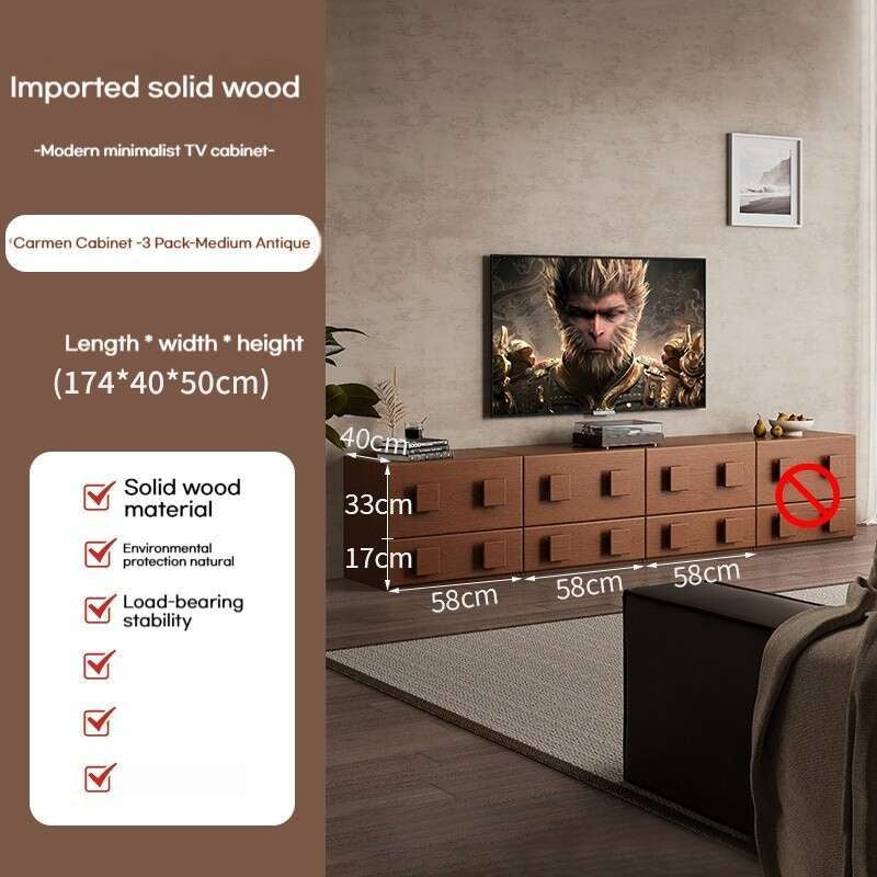 Ministry Free Combination Living Room Storage Bedside TV Cabinet Premium Multifunctional