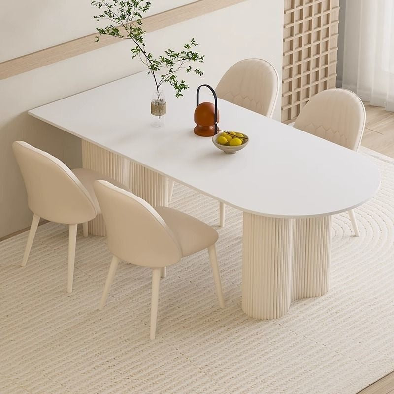 โต๊ะเก้าอี้ Island Table Slate ส่วนใหญ่จะดูหรูหราสไตล์ฝรั่งเศสครีมในส่วนของโต๊ะเก้าอี้รวมร้านอาหารหน้าแรก
