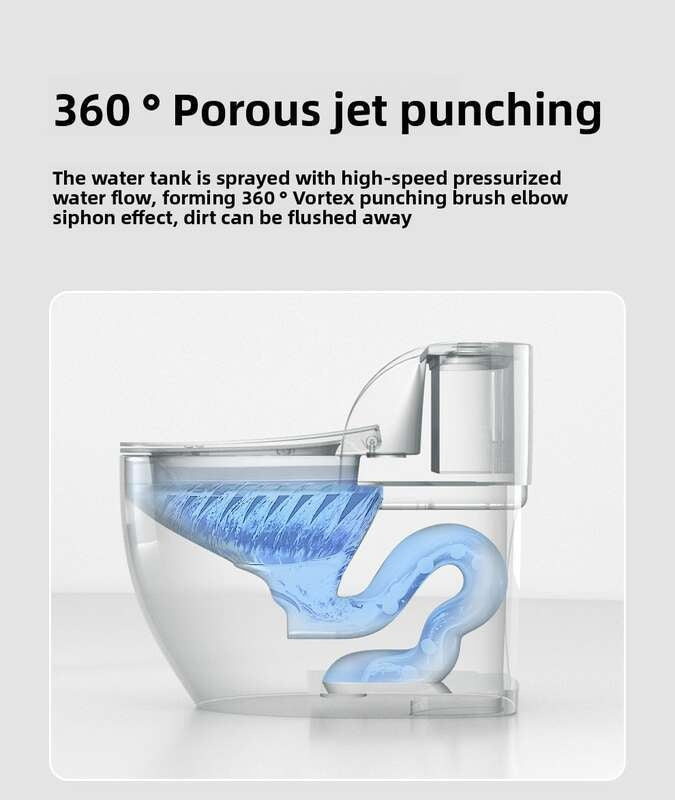 QW- Ceramic Toilet Bowl in the Bathroom