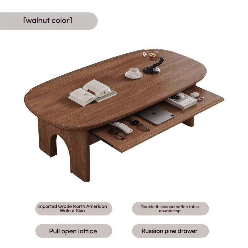 Stone Board Living Room Home Modern Simple Coffee Table