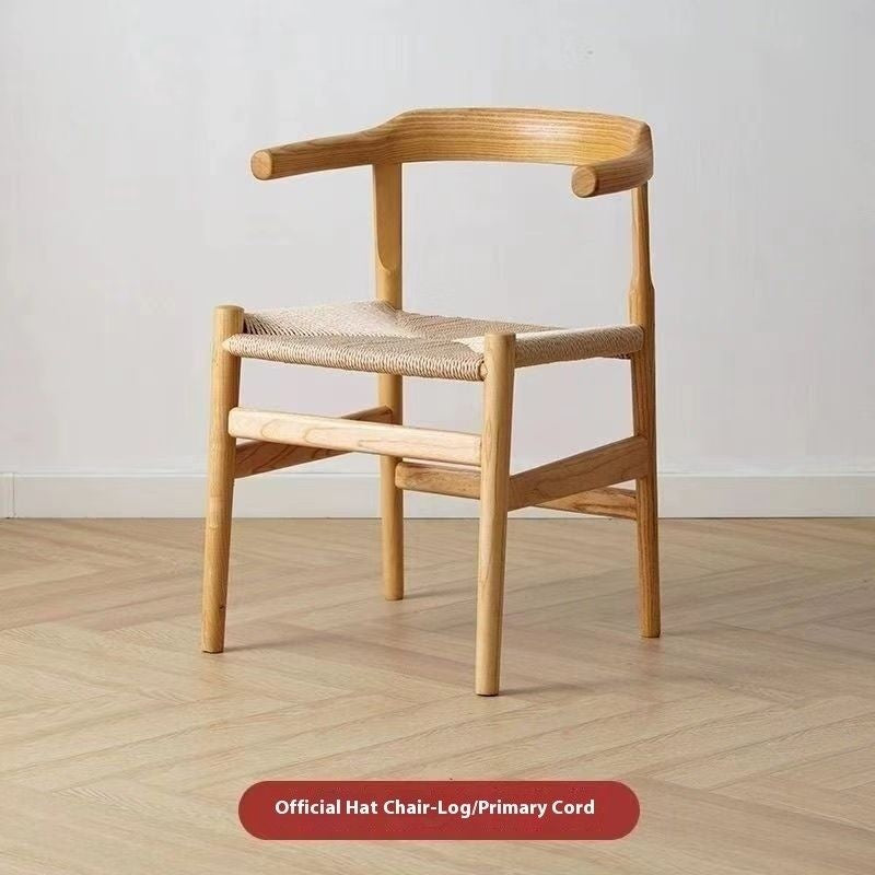 เก้าอี้ในบ้านแขนโมเดิร์นนอร์ดิกโครงสร้างโฮมสเตย์รองรับกลับเก้าอี้นมัสการ 