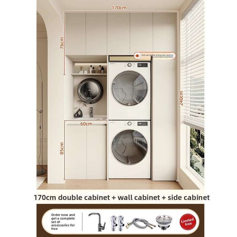 QW- Aluminum Balcony Bedroom Storage Cabinet