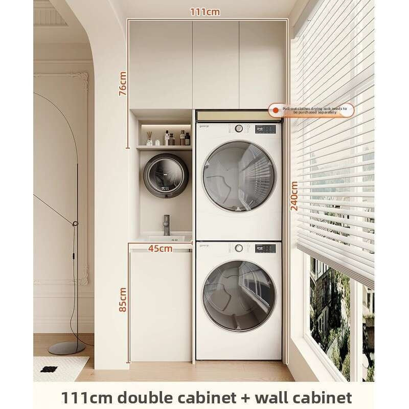 QW- Aluminum Balcony Bedroom Storage Cabinet
