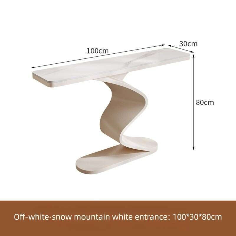 Living room bar stone entrance Extra narrow wall table Modern minimalist style Console sideboard