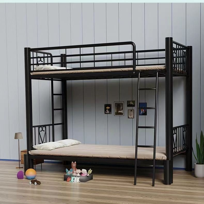 Upper and Lower Beds, Artwork Bed, Iron Frame Bunk Bed for Home, Pull Adjustable 1.8 Meters